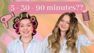 I tested 3 Blowout Routines to see if a LONGER blowout is better than a 5 MINUTE HACK, which won?