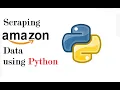Amazon Scraper using Selenium and Beautiful Soup