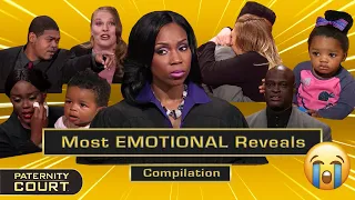 Paternity Court S Most EMOTIONAL Reveals Pt I 25 Minute Compilation Paternity Court 