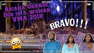 Download SHE DID SO GOOD 😫🤯 | ARIANA GRANDE - GOD IS A WOMAN | REACTION |  MTV VMAS 2018 MP3
