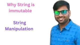 Java Selenium interview questions String Manipulation Why string is immutable