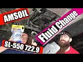 SL550 Mercedes AMSOIL ATF Transmission Fluid Change