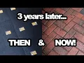 Brock Paver Base Pads Review 3 years later Brick Patio Install Condition