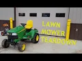 John Deere X585 Garden Tractor Teardown