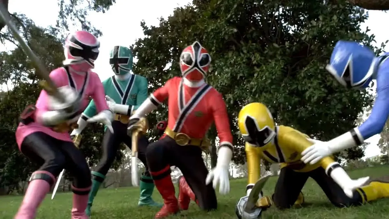 Enfrentando Um Nighlok ???? Samurai ⚡ Power Rangers Para Crianças