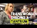 Cashier Allegedly Misgenders Transgender Woman - She Responds With a Public Meltdown