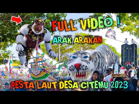 Download MP3 Full Arak arakan PESTA LAUT Desa CITEMU 2023❗Karnaval Mundu Cirebon