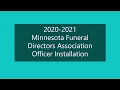 Minnesota Funeral Directors Association MFDA Officer Installation 2020-2021