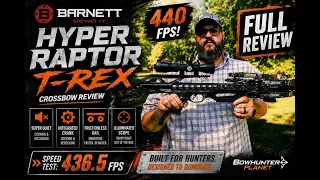 Barnett Hyper Raptor T-Rex Speed Test Review Quiet Fast Feature Packed