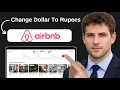 How To Change Dollar To Rupees In Airbnb