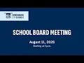 LCS School Board Meeting August 11 2026