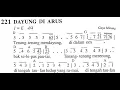 Download Lagu [MADAH BAKTI] DAYUNG DI ARUS | Lagu Renungan | MB No. 221 | Lagu Rohani Katolik