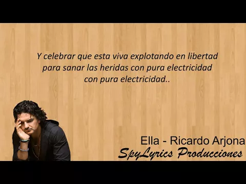 Download MP3 Ella -Ricardo Arjona 2017 Letra