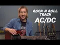 Download Lagu AC/DC - Rock N Roll Train Guitar Lesson Tutorial + SOLO