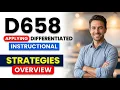 D658 Applying Differentiated Instructional Strategies Ace Your 2026 Assessment