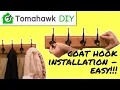 How to Install a Wall Coat Rack