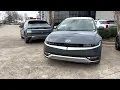 Lucid Blue vs Digital Teal 2022 Hyundai IONIQ 5 Color Comparison