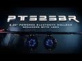 The Rockville PT525BR 5 25 Pair of Powered Marine Bluetooth LED Tower Speakers FULL DEMO
