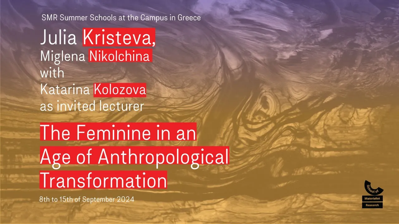 Julia Kristeva - “Feminine Oedipus or, about female sexuality.”