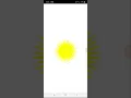 imagine turtle graphic design sun in python