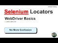 Selenium WebDriver Locators Explained Software Testing from Scratch