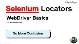 Selenium WebDriver Locators Explained Software Testing from Scratch