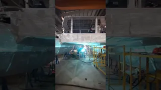 Shiny #welding #performanceboats #aluminiumfabrication #boatbuild #sailingboat #construction