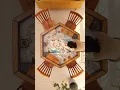 A puzzle table that works on your schedule Pause and switch to dining mode anytime