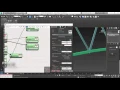 Parametric truss between two curves