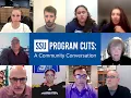 SSU Program Cuts A Community Conversation