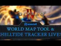 Diablo 4 Map Tool Helltide Tracker Live on Maxroll