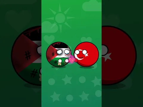 countries that support palestine in the end of 2026 #historyballs #countryballs