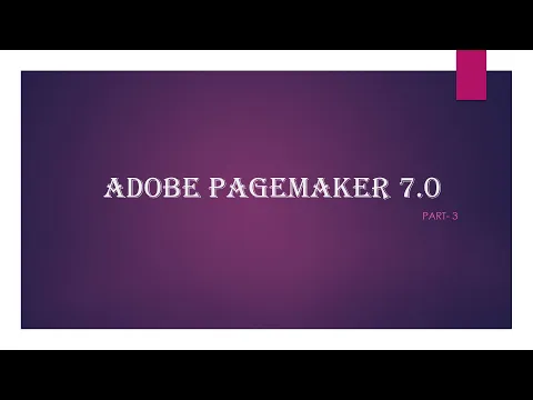 Download MP3 Adobe Pagemaker