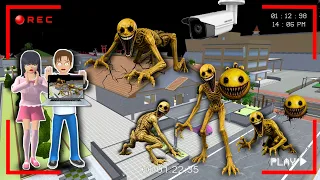 Yuta Mio Panik CCTV Merekam MONSTER VERITY Di Belakang Rumah😱|Sakura School Simulator.