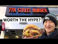 Is NYC s Most HYPED BURGER Worth it Trying 7th Street Burger