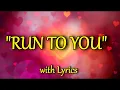 💕RUN TO YOU💕Beautiful Romantic English Love Song Ballad 2026💕Heartfelt Lyrics