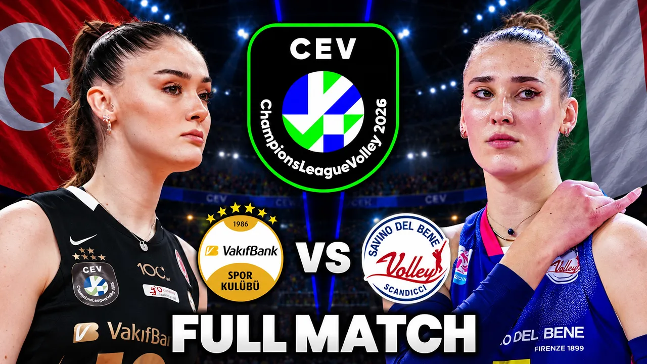 Scandicci vs VakifBank | Full Match | CEV Champions League Volley 2026