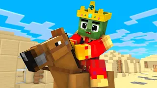 Zombie x Squid Game SISTER & BROTHER  - MInecraft Animation