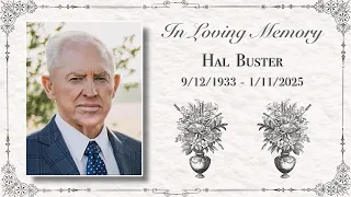 Hal Buster Memorial Service