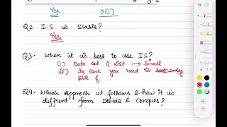 Insertion Sort Top Interview Questions Must know for Software Developers