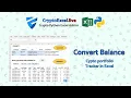 Create Your Excel Crypto Portfolio Tracker