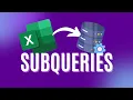 From Excel to SQL - Subqueries