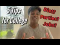 5 tips for incoming College Freshman Incoming UCR First-Years