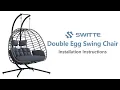 Double Egg Swing Chair Assembly Instructions