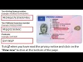 Check Driving Licence - using a code