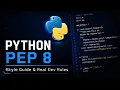 Python PEP Explained PEP 8 Style Guide Real Dev Rules