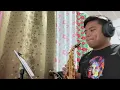 Download Lagu Tonight I celebrate my love for you saxophone cover by John Poe