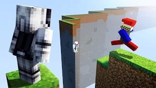 Minecraft, Pero Caminar Genera el Mundo