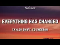 Download Lagu Taylor Swift - Everything has changed (Lyrics) ft. Ed Sheeran