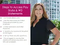 Holiday Inn Pay Stubs W2s